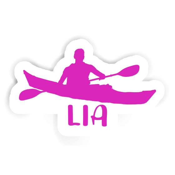 Sticker Lia Kayaker Notebook Image