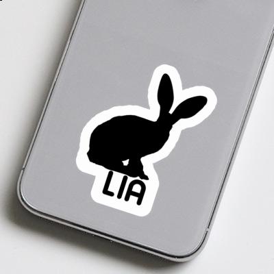 Lia Sticker Rabbit Laptop Image