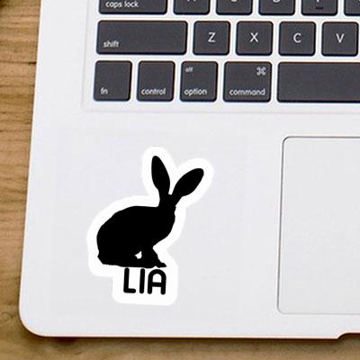 Lia Sticker Rabbit Notebook Image