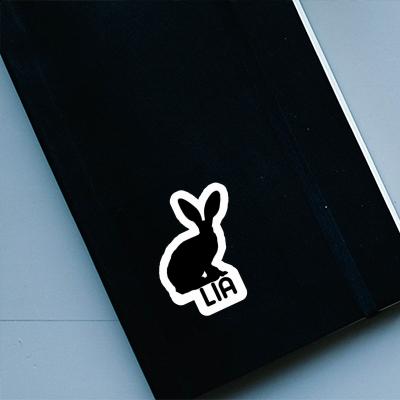 Lia Sticker Rabbit Notebook Image