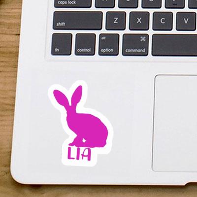 Autocollant Lia Lapin Laptop Image