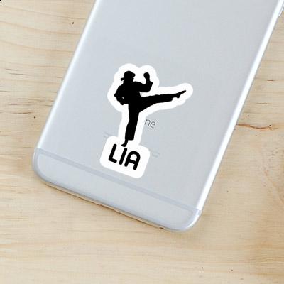 Lia Sticker Karateka Laptop Image