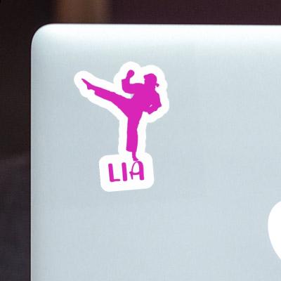 Sticker Lia Karateka Notebook Image