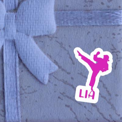 Sticker Karateka Lia Image