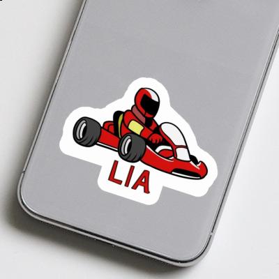 Autocollant Pilote de kart Lia Gift package Image