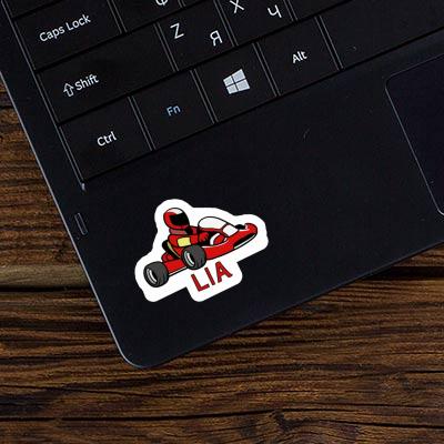 Kart Sticker Lia Notebook Image