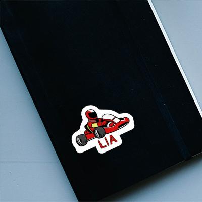 Kart Sticker Lia Notebook Image