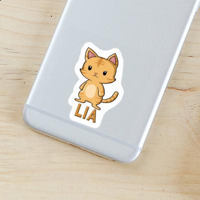 Sticker Katze Lia Notebook Image