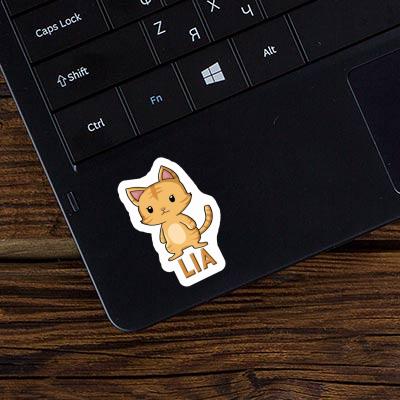 Sticker Cat Lia Laptop Image