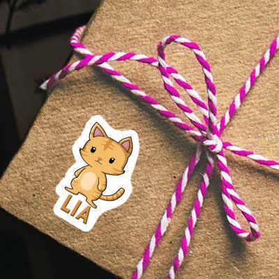 Sticker Katze Lia Gift package Image