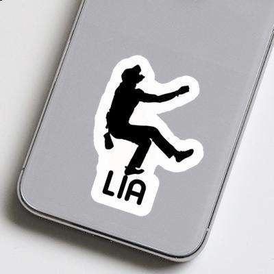 Climber Sticker Lia Laptop Image