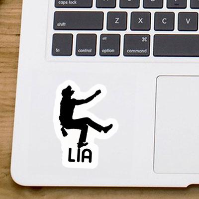 Climber Sticker Lia Laptop Image