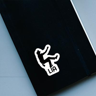 Sticker Kletterer Lia Notebook Image