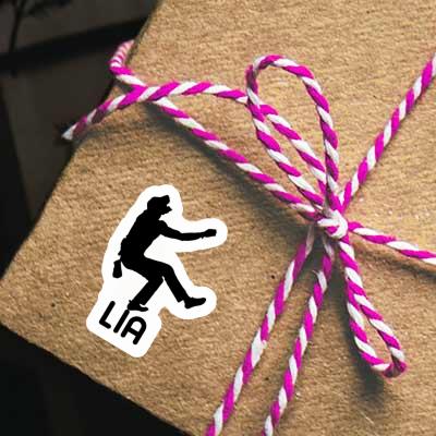 Climber Sticker Lia Notebook Image