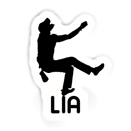 Sticker Kletterer Lia Image