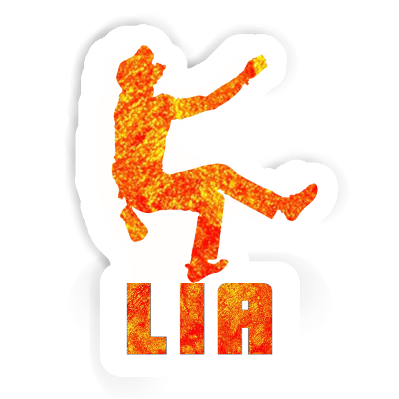 Climber Sticker Lia Notebook Image