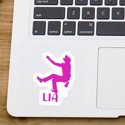 Sticker Climber Lia Notebook Image