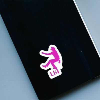 Sticker Climber Lia Notebook Image