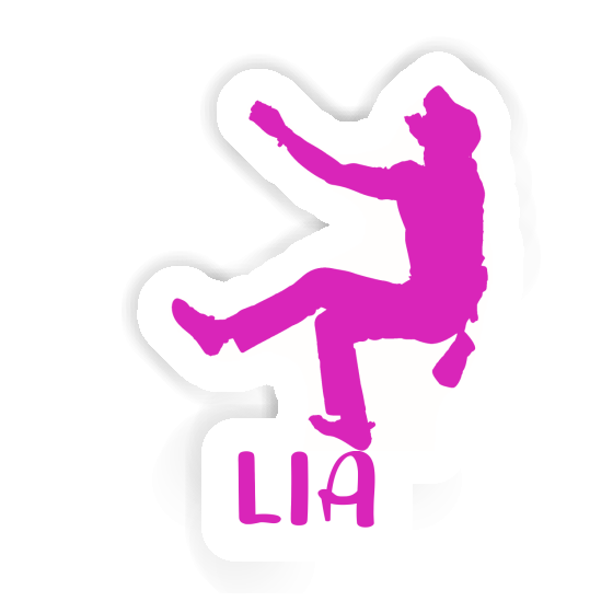 Sticker Kletterer Lia Image