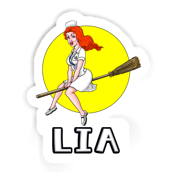 Lia Sticker Nurse Laptop Image