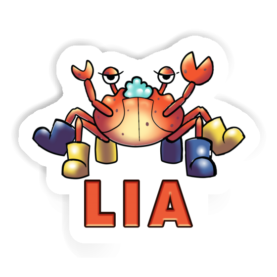 Sticker Krabbe Lia Laptop Image