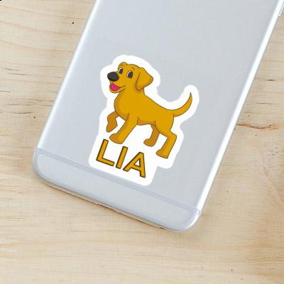 Sticker Lia Labrador Notebook Image