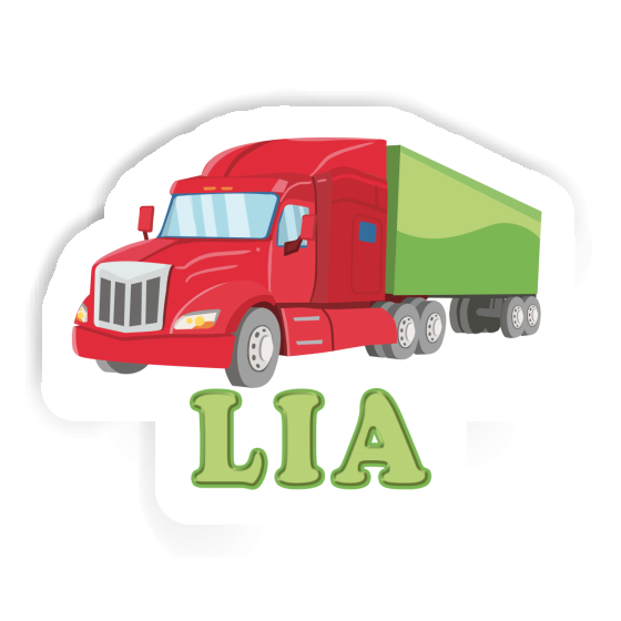 Lia Aufkleber Lkw Laptop Image