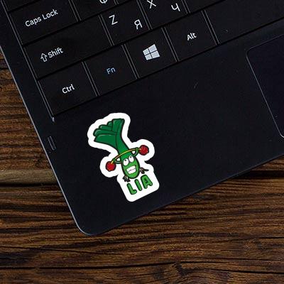 Leek Sticker Lia Laptop Image