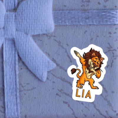 Lia Autocollant Lion Gift package Image