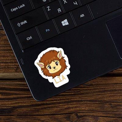 Sticker Lionhead Lia Laptop Image