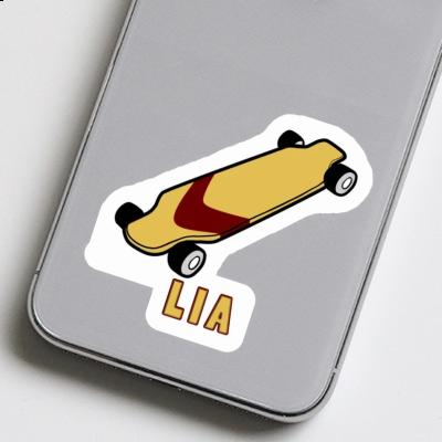 Longboard  Sticker Lia Notebook Image