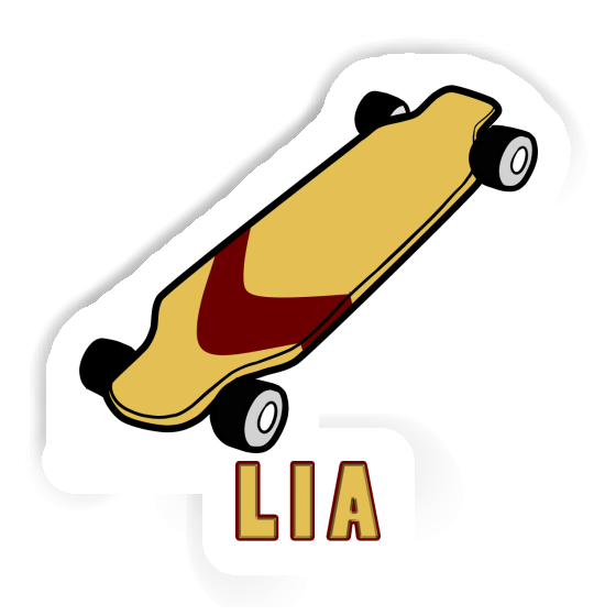 Longboard  Sticker Lia Image