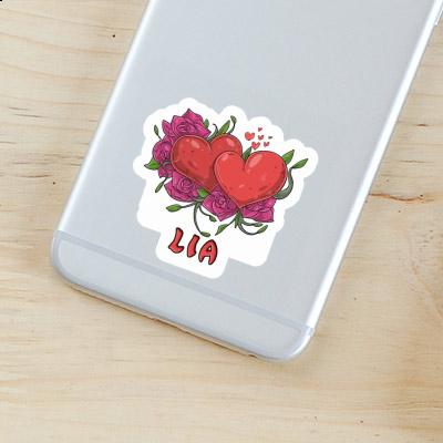 Lia Sticker Heart Gift package Image