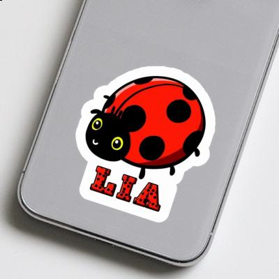 Lia Autocollant Coccinelle Laptop Image