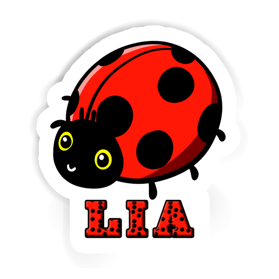 Lia Autocollant Coccinelle Notebook Image