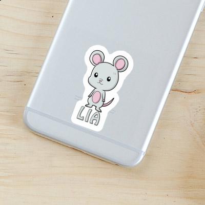 Mouse Sticker Lia Notebook Image