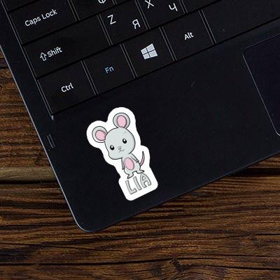 Souris Autocollant Lia Notebook Image