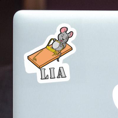 Lia Sticker Mouse Laptop Image