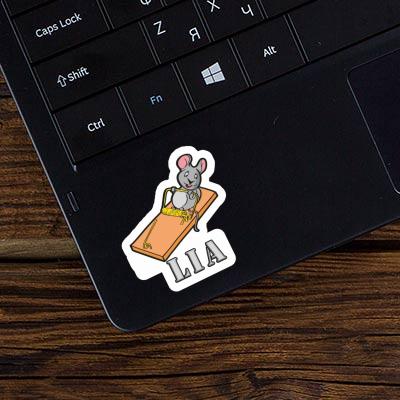 Lia Sticker Mouse Notebook Image