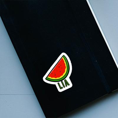 Wassermelone Aufkleber Lia Notebook Image