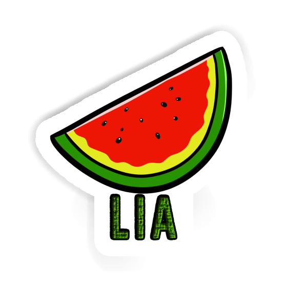 Sticker Lia Watermelon Notebook Image