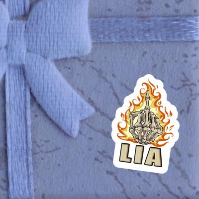 Sticker Middlefinger Lia Gift package Image