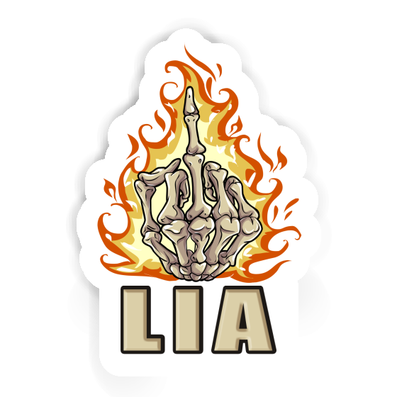 Sticker Middlefinger Lia Image