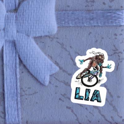 Sticker Lia Biker Image