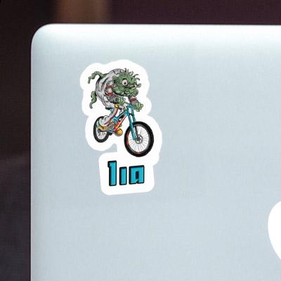 Sticker Lia Biker Notebook Image