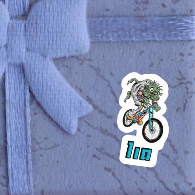 Sticker Lia Biker Image