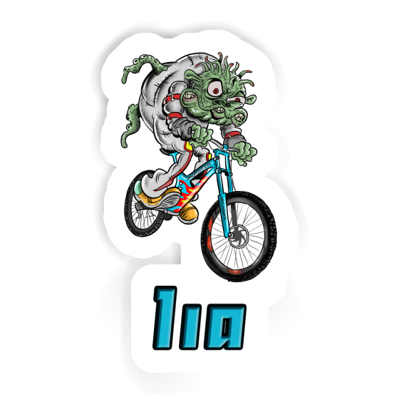 Sticker Lia Biker Notebook Image