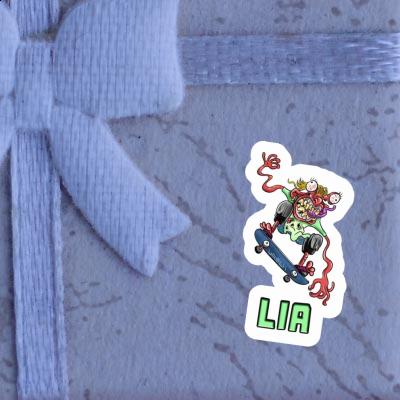 Lia Aufkleber Skateboarder Gift package Image