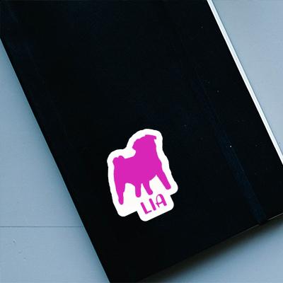 Pug Sticker Lia Gift package Image