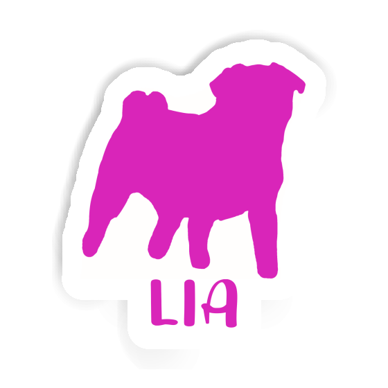 Pug Sticker Lia Image